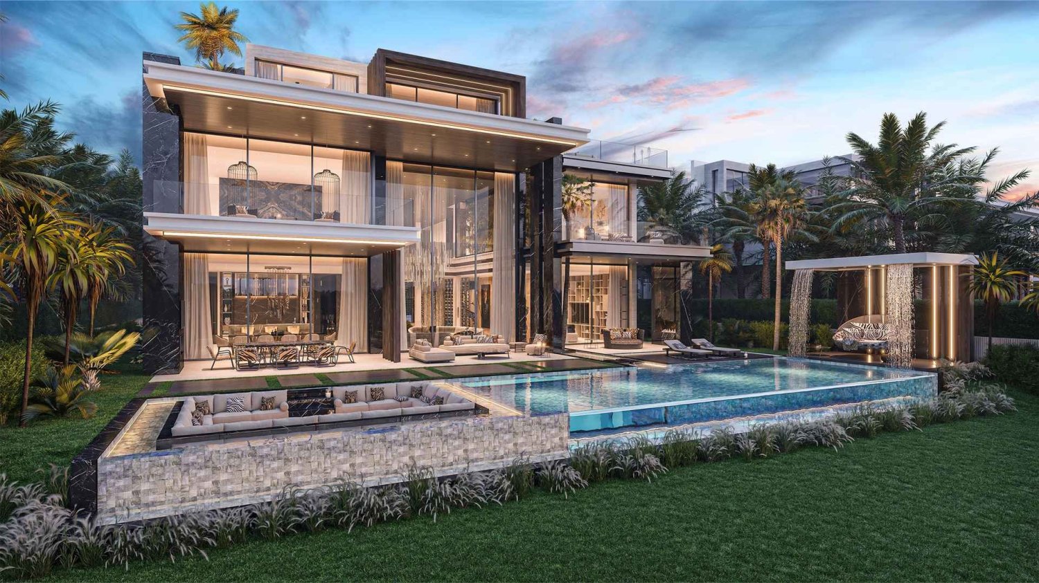 6 غرف نوم فيلا في CAVALLI ESTATES, داماك هيلز (أكويا باي داماك), UAE رقم 60787