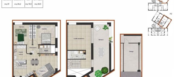 3-salle Appartement à Pesaro, Italy No. 222971 4