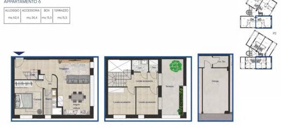 3-salle Appartement à Pesaro, Italy No. 222971 17