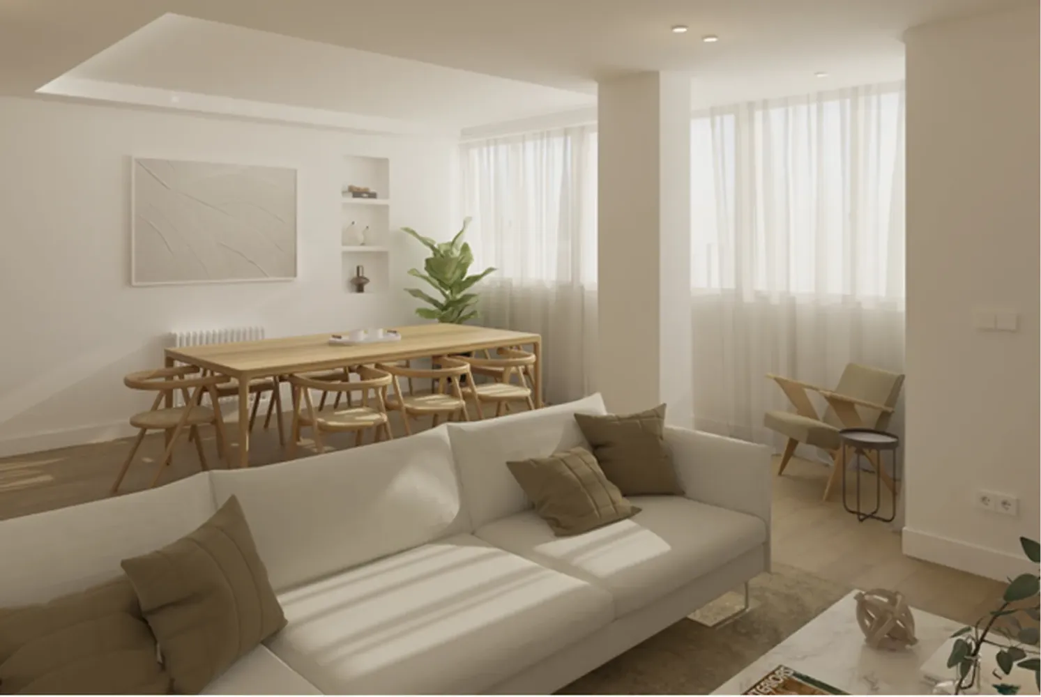 3 bedrooms Apartment in Cuatro Caminos, Spain No. 141428