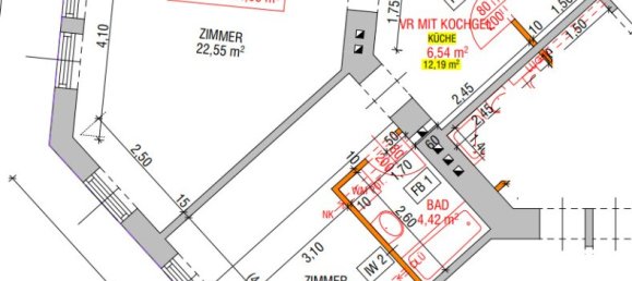 2غرفة شقة في Meidling, Austria رقم 222968 15