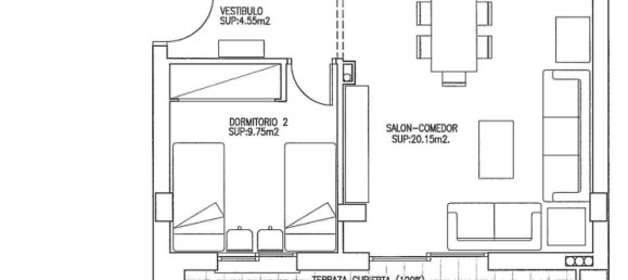 Apartamento de 2 dormitorios en Alicante, Spain No. 129685 20