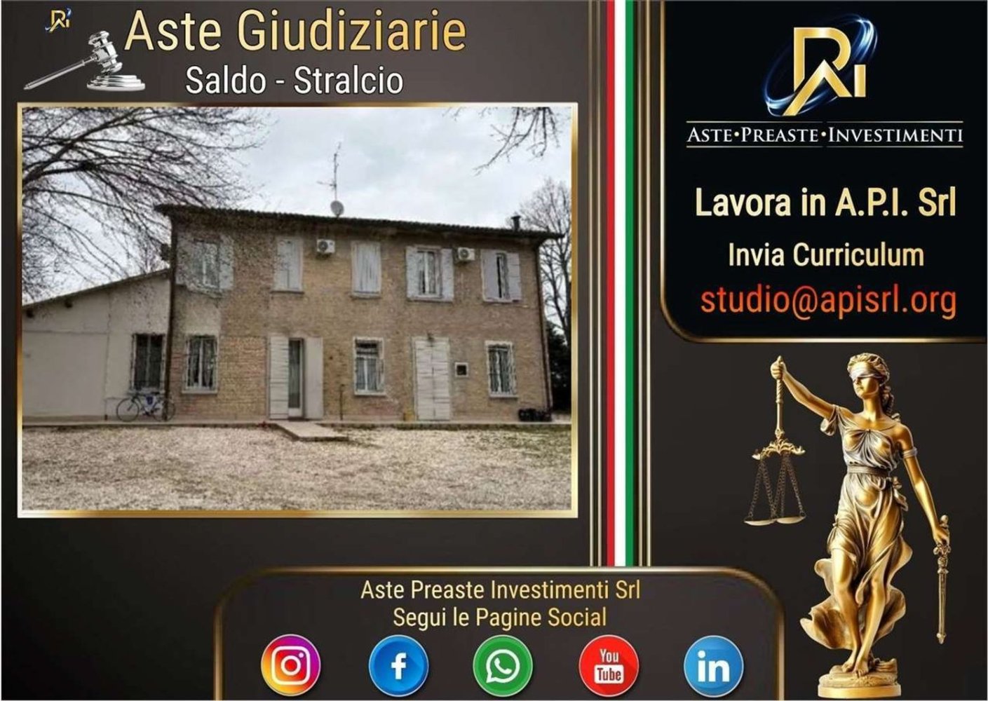 7 rooms House in Ravenna, Italy No. 298697