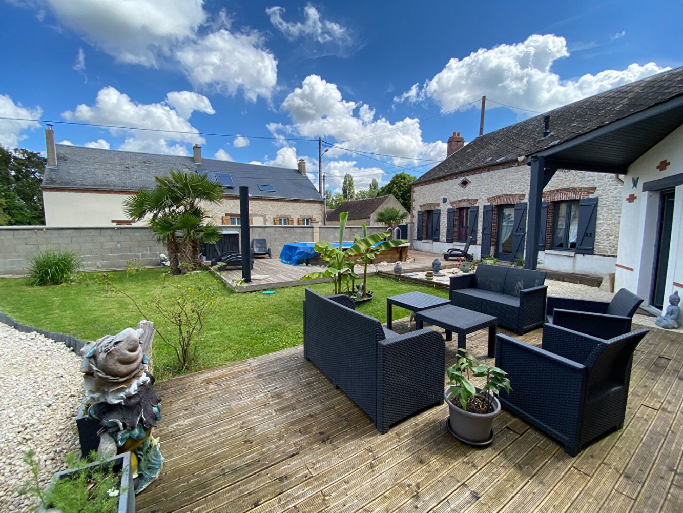 4 غرف نوم منزل في Mignerette, France رقم 261474