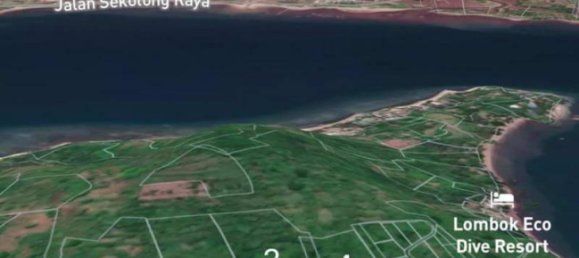 Grundstück in West Nusa Tenggara, Indonesia 54.39m², Nr. 4455 3