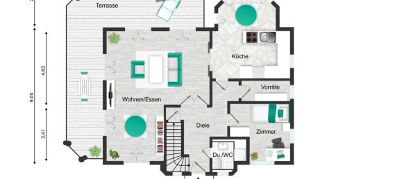 5 Schlafzimmer Haus in Münster, Germany, Nr. 10956 34
