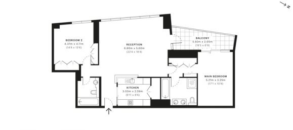 2 bedrooms Apartment in Downtown Dubai (Downtown Burj Dubai), UAE No. 2731 10