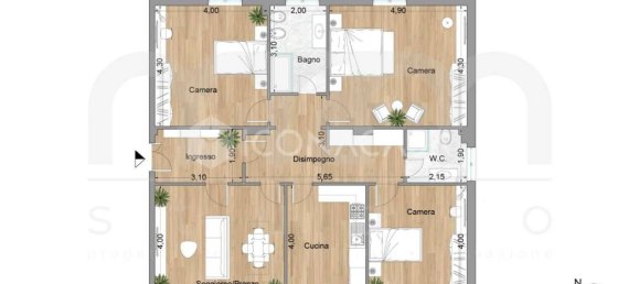 5 rooms Apartment in Castel di Sangro, Italy No. 308051 12