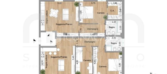 5 rooms Apartment in Castel di Sangro, Italy No. 308051 13