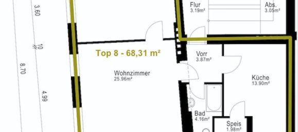 2 rooms Apartment in Salzburg, Austria No. 164503 6