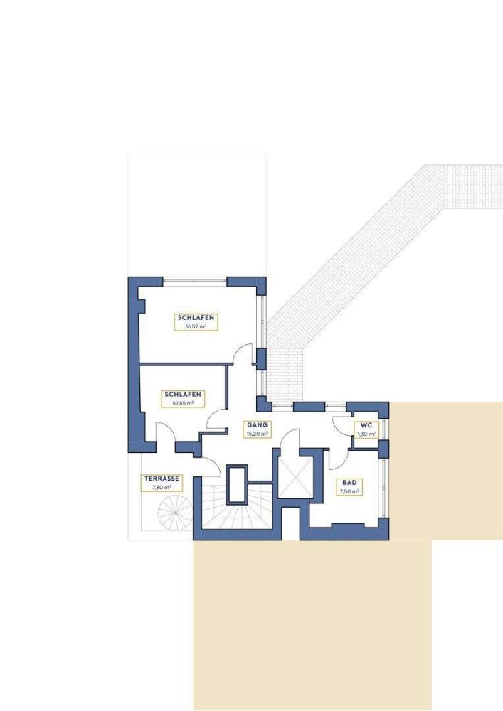 Дуплекс с 4 комнатами в Мариахильф, Австрия № 131421