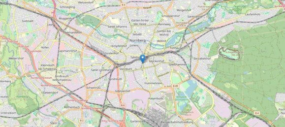 Квартира с 3 спальнями в Нюрнберг, Германия № 263423 33