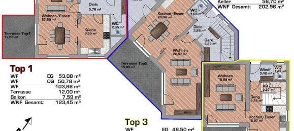 4 rooms Townhouse in Ellmau, Austria No. 214628 4