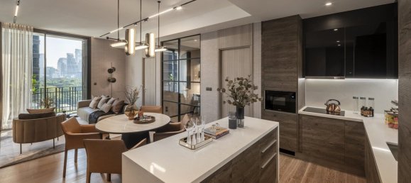 Apartamento com 2 quartos em condomínio em Muniq Langsuan Bangkok, Thailand N.º 28307 2