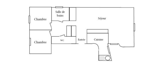 Apartamento T2 em Asnieres-sur-Seine, France N.º 325442 3