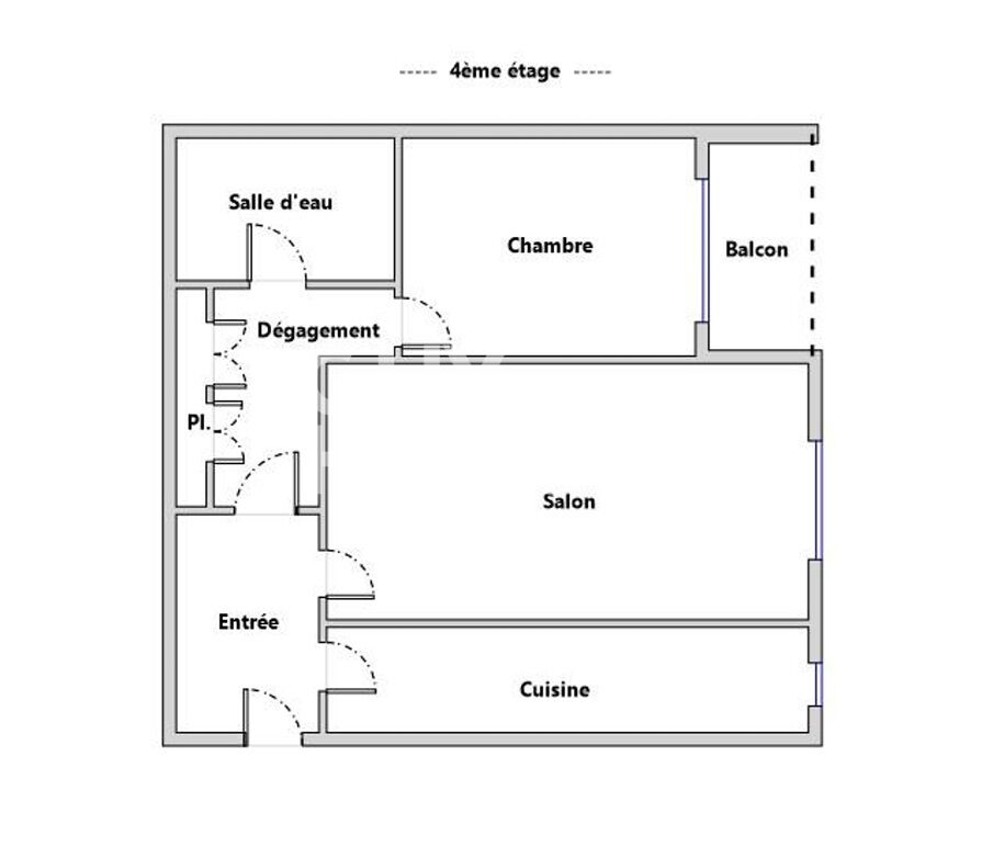 1 bedroom Apartment in Paris, France No. 348442