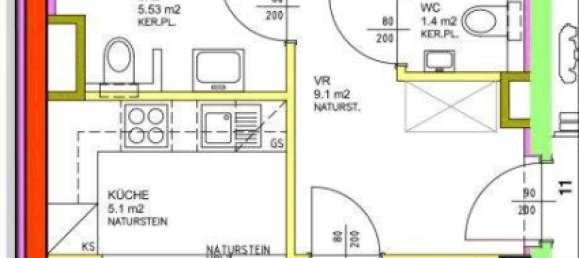 3 rooms Apartment in Ottakring, Austria No. 189773 3