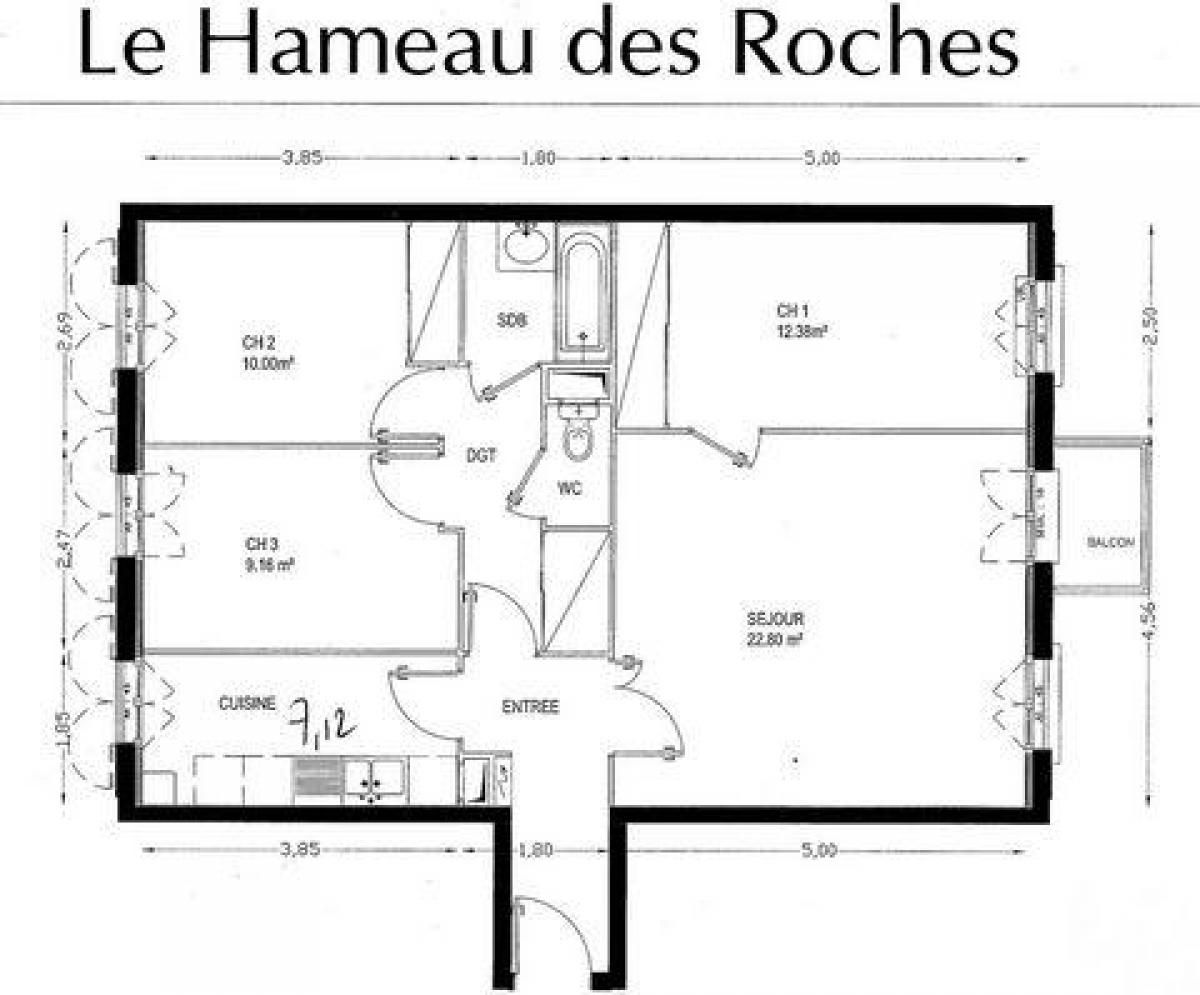 3 bedrooms Condo in Nangis, France No. 2521