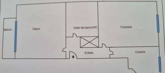 1 chambre Appartement à Paris, France No. 181573 2