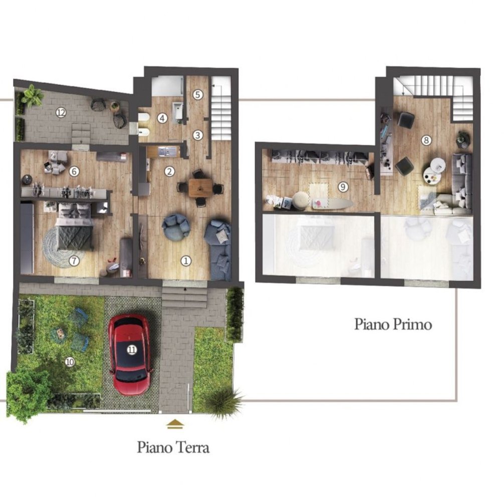 Casa de 3 divisões em Campi Bisenzio, Italy N.º 10845