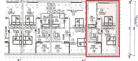 Дуплекс с 3 спальнями в Брауншвейг, Германия № 247595 23