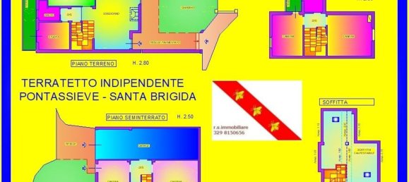 Casa de 5 divisões em Pontassieve, Italy N.º 62889 15