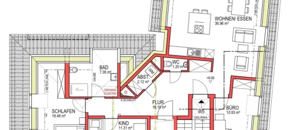 2 bedrooms Apartment in Merzig-Wadern, Germany No. 73338 5