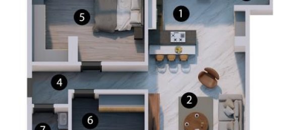 2 rooms Apartment in Lara, Turkey No. 14659 4