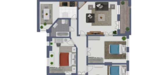 4 rooms Apartment in Wilmersdorf, Germany No. 76379 32