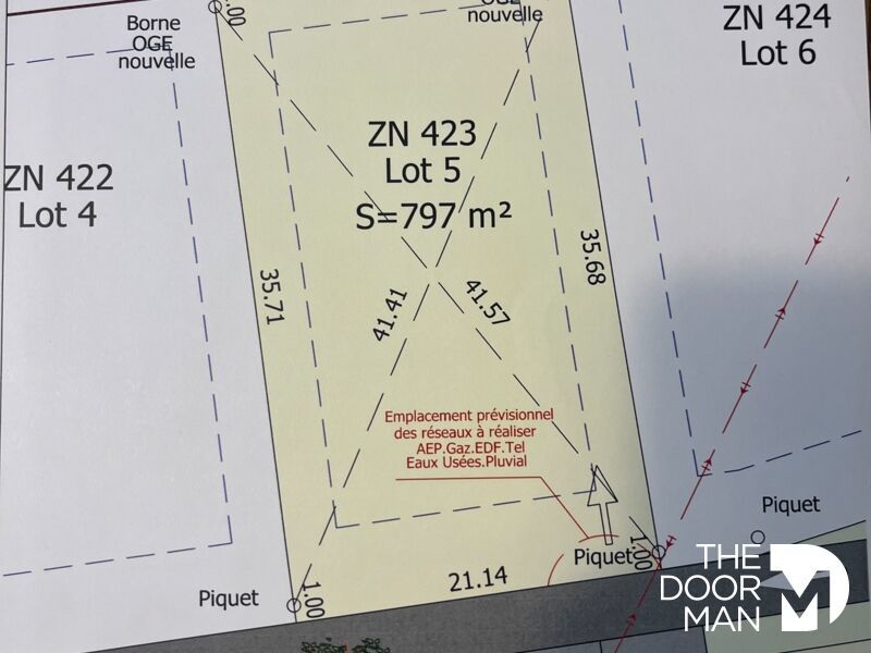 Terreno en Verdun-sur-Garonne, France No. 59178