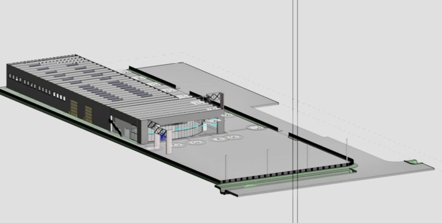 2700m² Warehouse in Portogruaro, Italy No. 296048