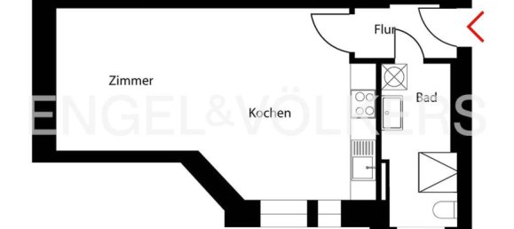 1 غرف نوم شقة في Friedrichshain, Germany رقم 367350 13