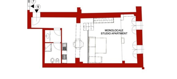 Apartamento de 2 divisões em Casciana Terme Lari, Italy N.º 225567 13