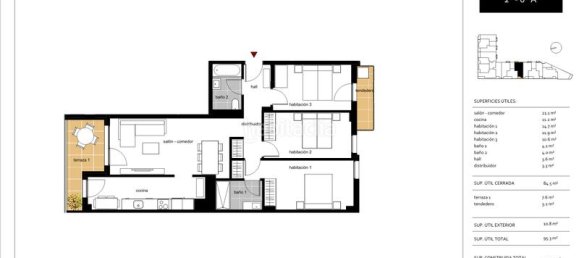 Apartamento T3 em Basque Autonomous Community, Spain N.º 164109 30