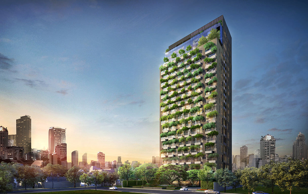 Apartamento com 1 quarto em condomínio em Bangkok, Thailand N.º 2348