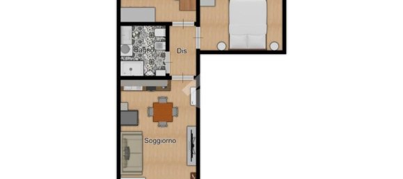 2 chambres Appartement à Milan, Italy No. 263378 3