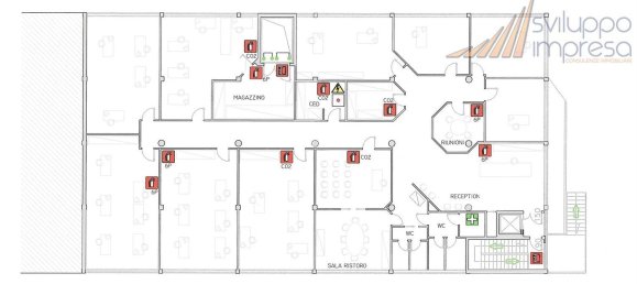 720m² Office in Cinisello Balsamo, Italy No. 61095 29