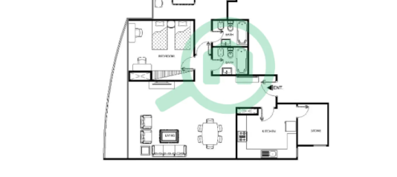 Apartamento T2 em Jumeirah Lake Towers, UAE N.º 42594 14