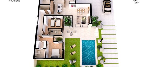 2 bedrooms Villa in Murcia, Spain No. 4103 3