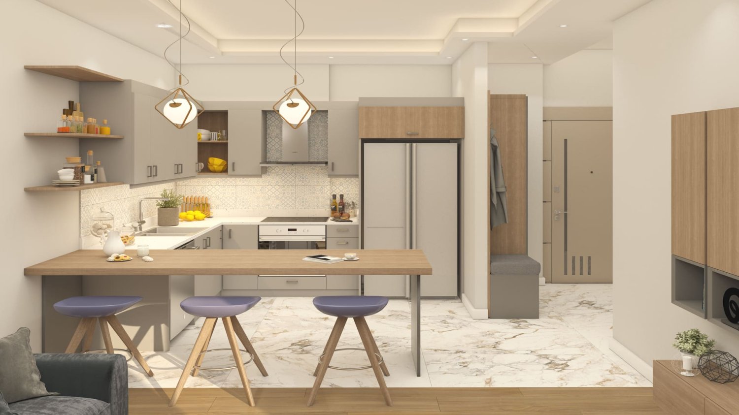 Apartamento de 2+1 en Arican Adelia, Erdemli, Turkey No. 36012