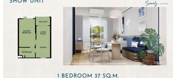 شقة 1 غرف نوم  في Phuket, Thailand رقم 8927 24