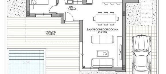 3 غرف نوم فيلا في Benijofar, Spain رقم 286903 4