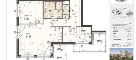 2 bedrooms Apartment in Vienna, Austria No. 184713 8