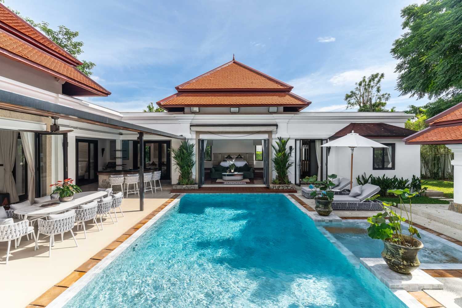 4 chambres house à louer à Bang Tao, Phuket, Southern Thailand, Thailand № 78739