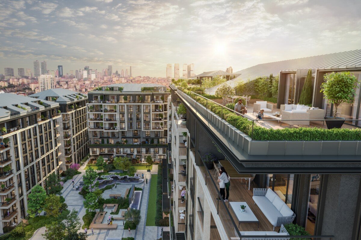 3 rooms Apartment in Istanbul, Turkey No. 19572