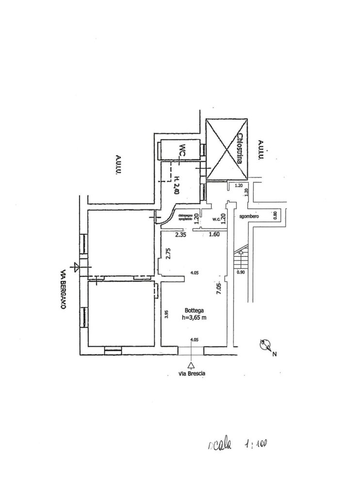 130m² Commercial property in Messina, Italy No. 256300