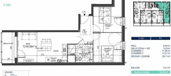 2 bedrooms Apartment in Cucq, France No. 160531 2