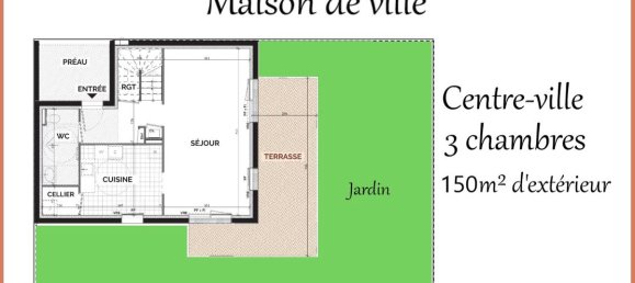 3 bedrooms Townhouse in Quiberon, France No. 200951 2