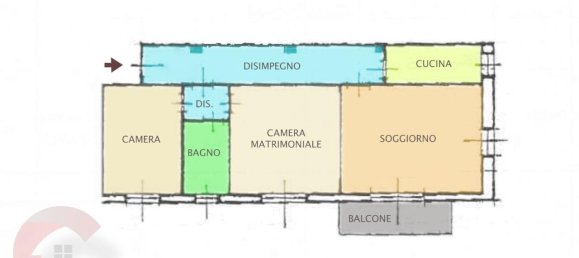3 rooms Apartment in Magenta, Italy No. 92843 29