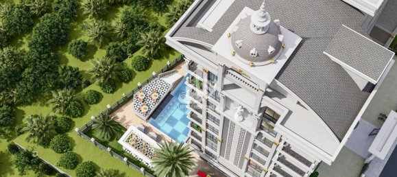 Квартира 1+1 в Аланья, Турция № 10624 26